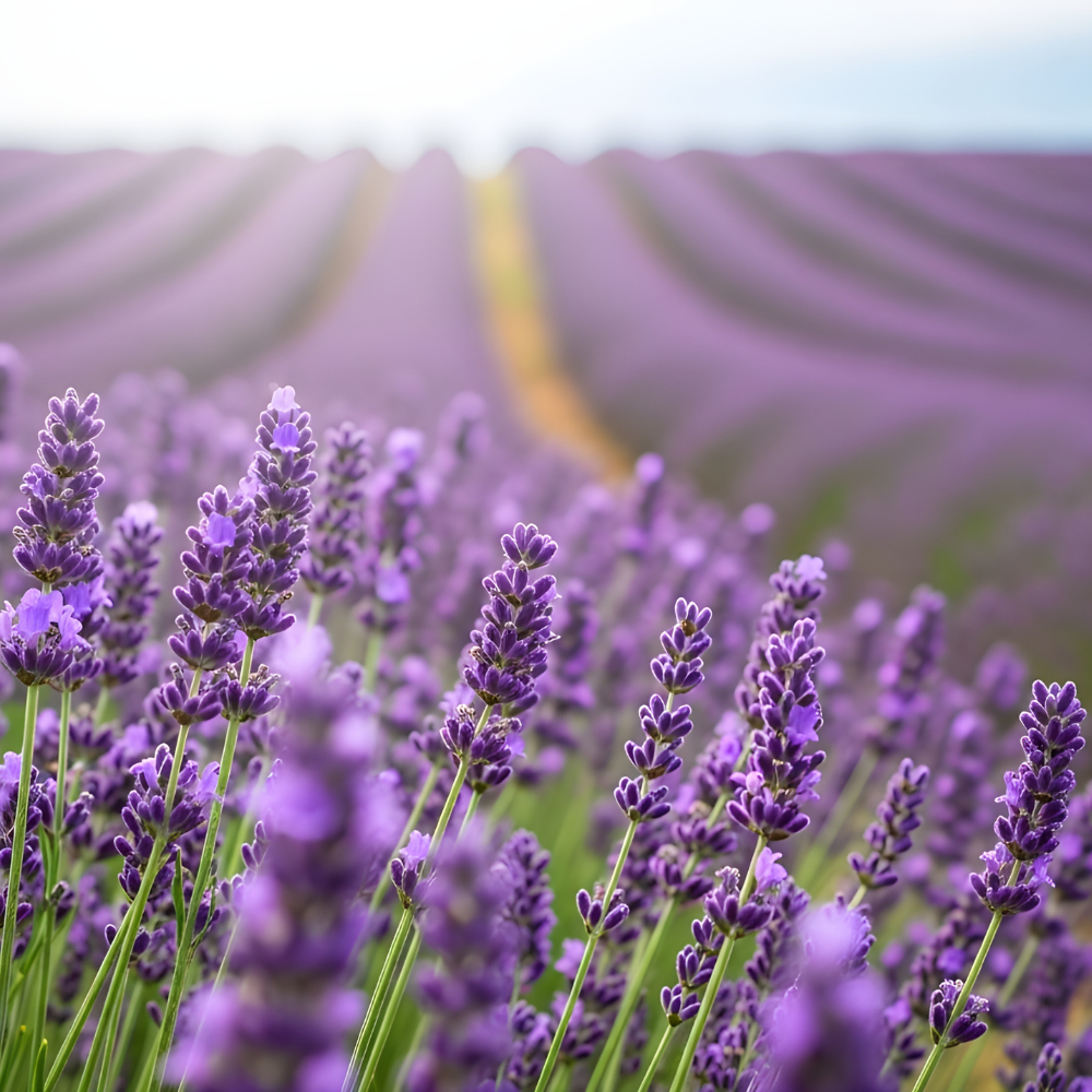 3 Blauwe Lavendelplanten ‘Lavandula angustifolia’ Ø12 cm ↕20 cm