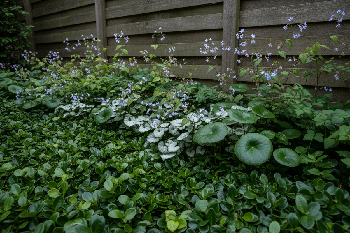 Schaduw Bloemenborder Set van 12, 24, 48, 60 of 120 planten