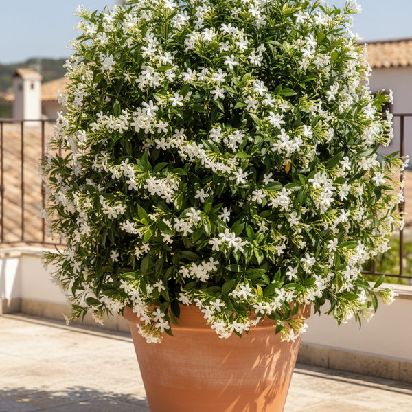 1 Toscaanse jasmijn ‘Trachelospermum jasminoides’ Ø23 cm ↕80 cm