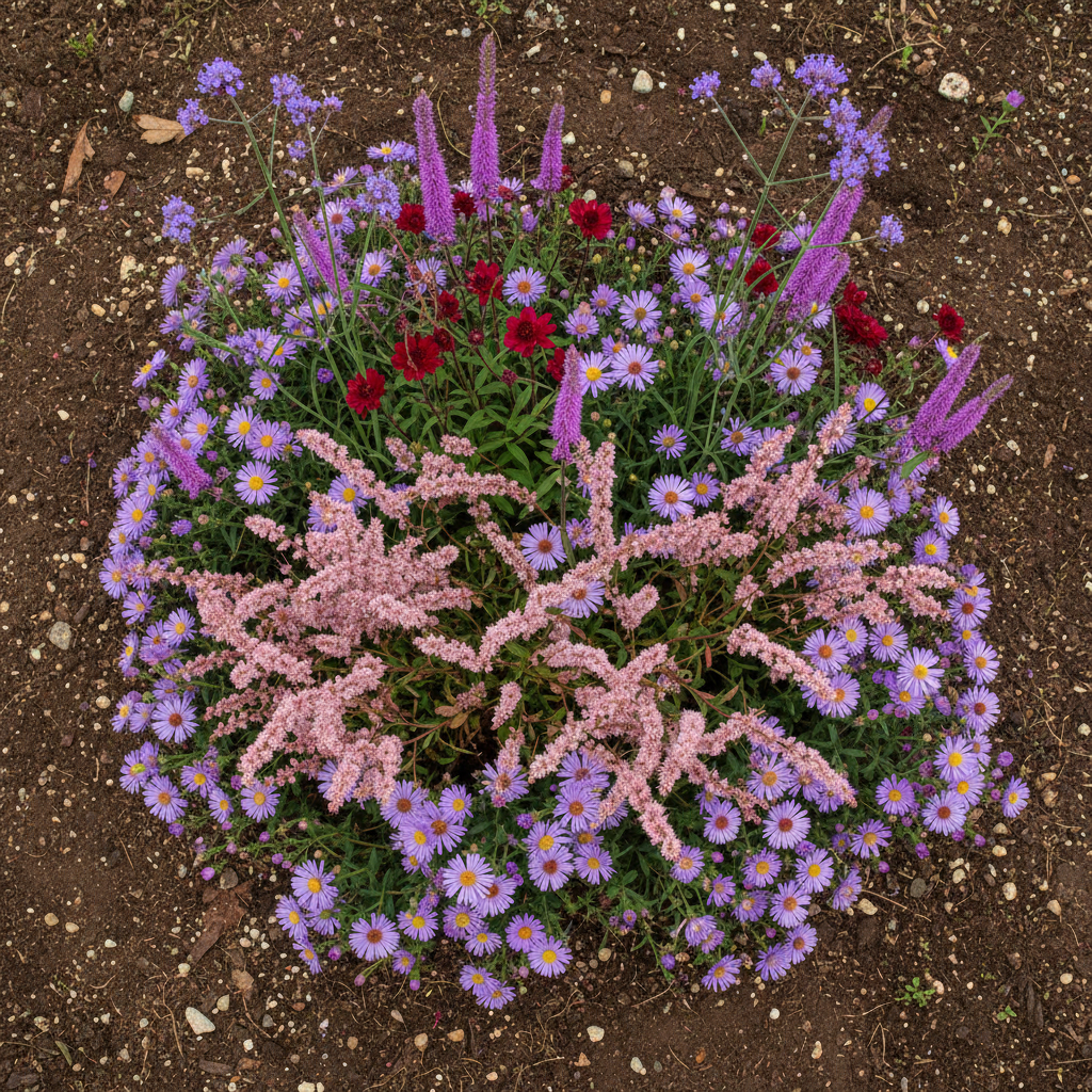Wilde Natuurborder set van 12, 24, 48, 60 of 120 planten