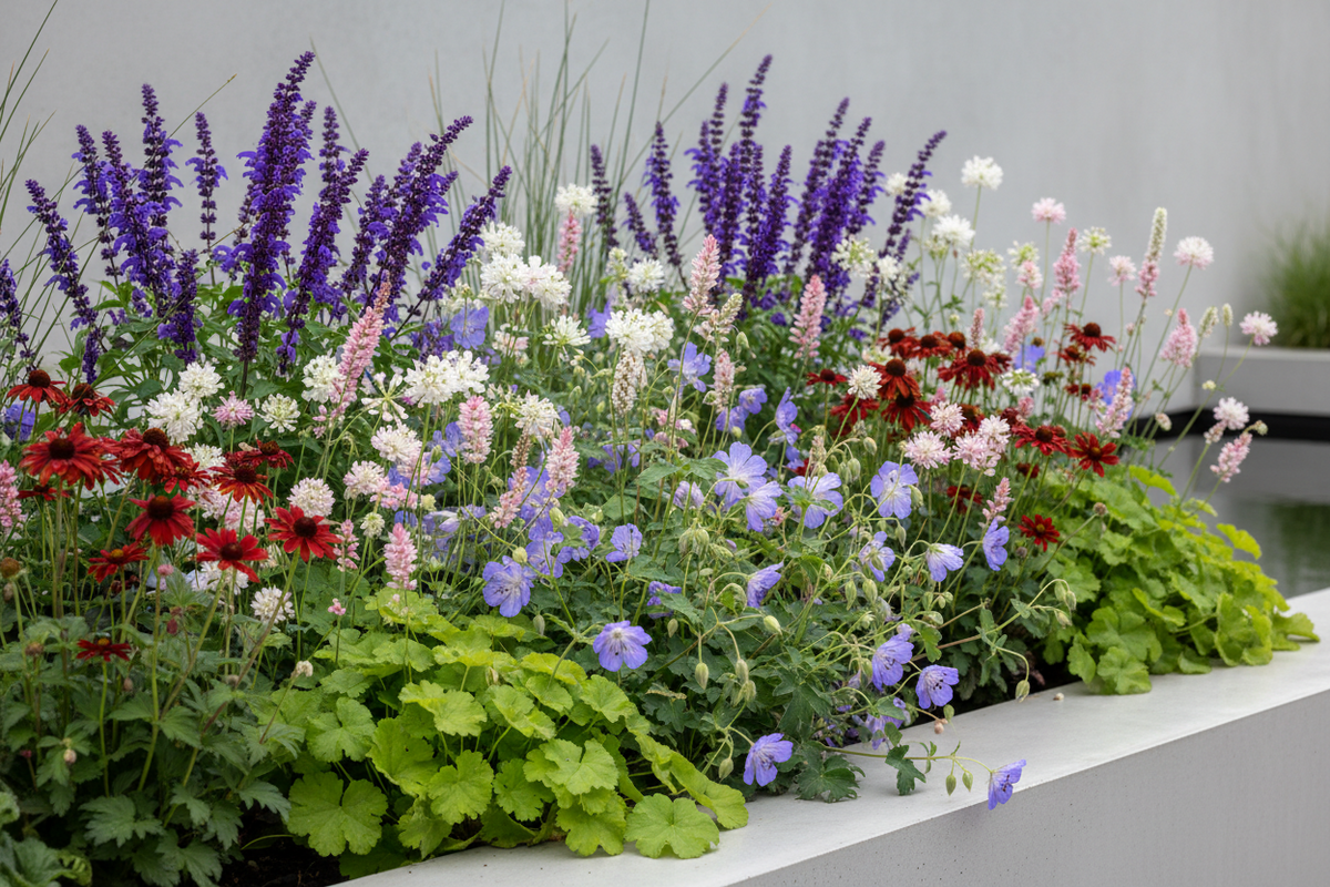Luxe Bloemborder set van 12, 24, 48, 60 of 120 planten