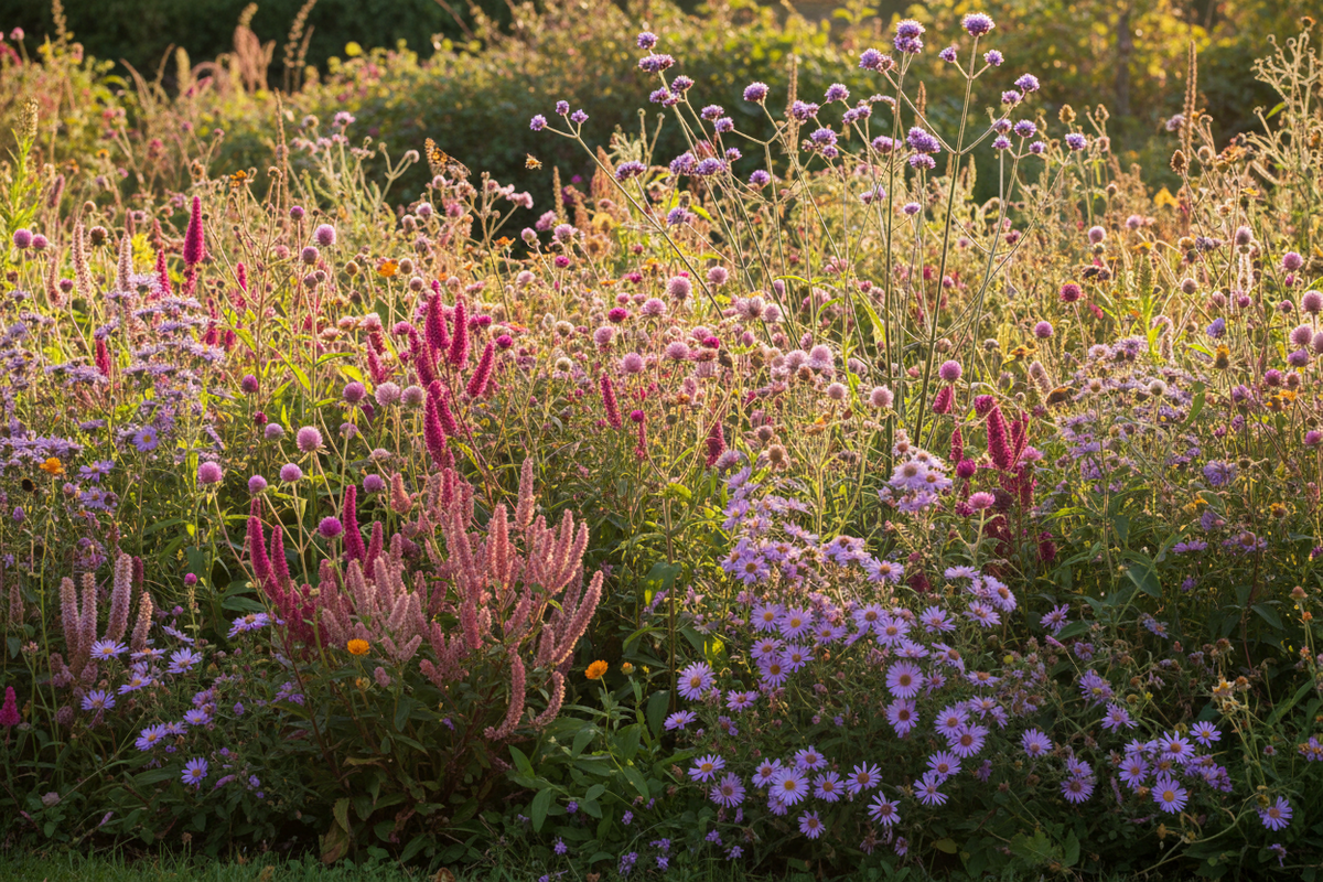 Wilde Natuurborder set van 12, 24, 48, 60 of 120 planten