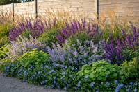 Onkruidremmende Bloemborder