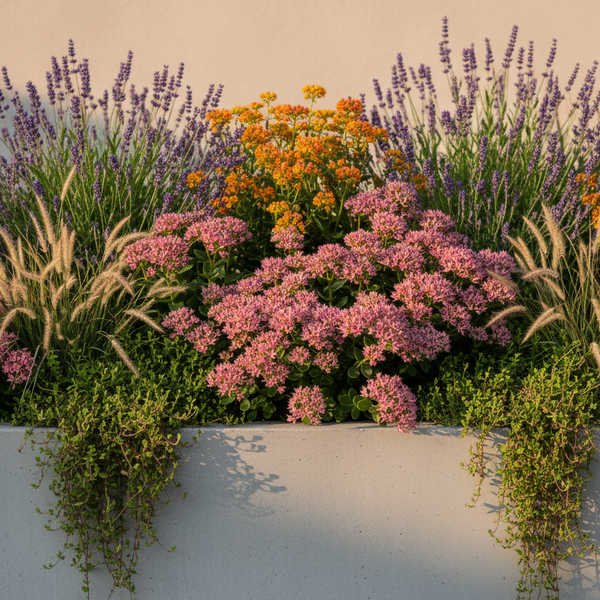Droogtebestendige Bloemborder