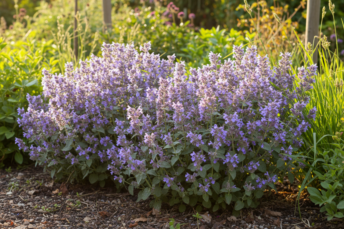 3 Kattenkruid ‘Nepeta faassenii’ Ø9 cm ↕15 cm